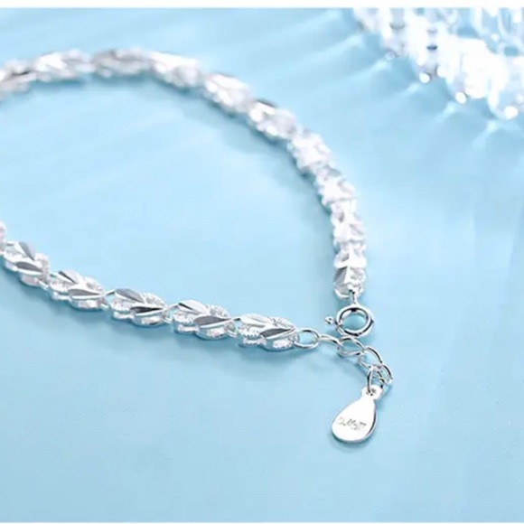 925 Sterling Silver Bracelets Zircon Charm Women Bracelets Silver 925 Jewelry - Picture 4 of 6